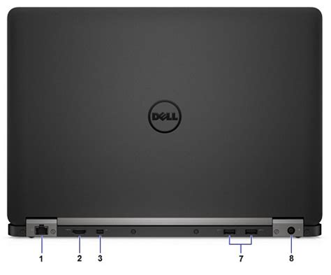 dell latitude e7470 ports